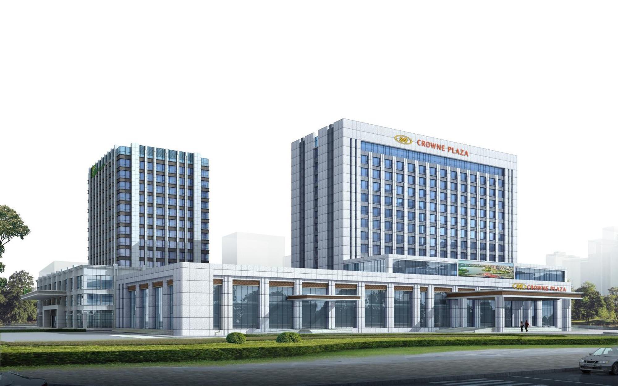 Crowne Plaza Lanzhou New Area By Ihg Hotel Exterior photo